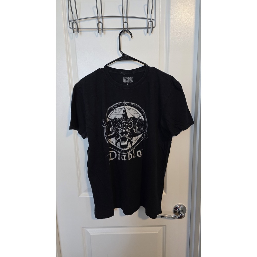 Diablo Blizzard Entertainment  Promo T Shirt - Large Black Loot Gaming 2017